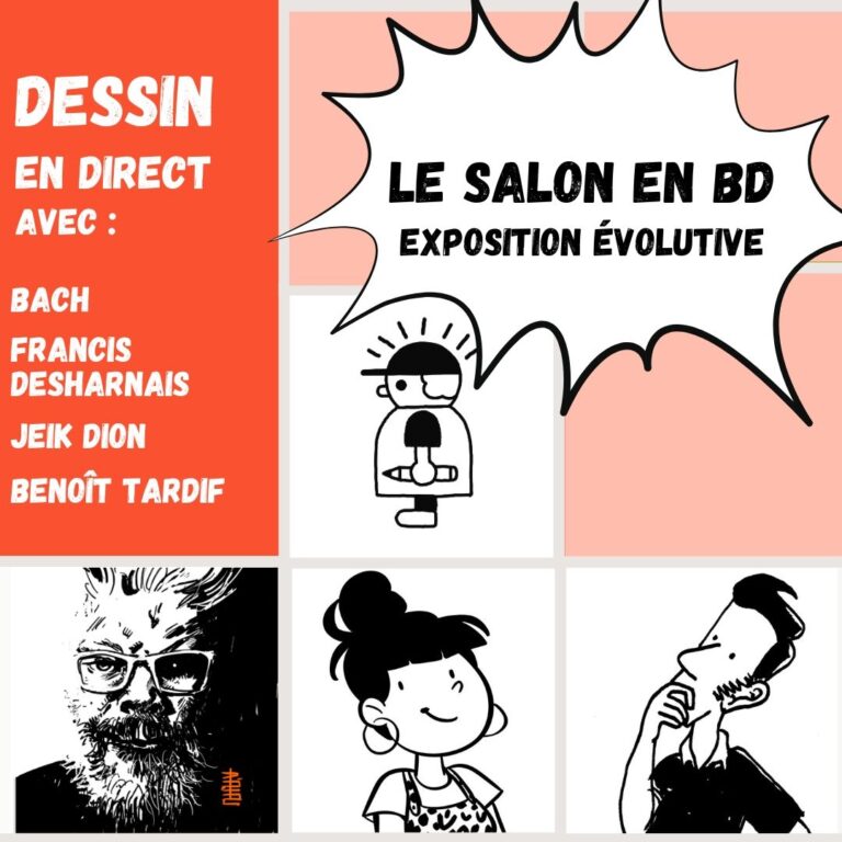 Le Salon en BD avec Bach (Nouvelle adresse)